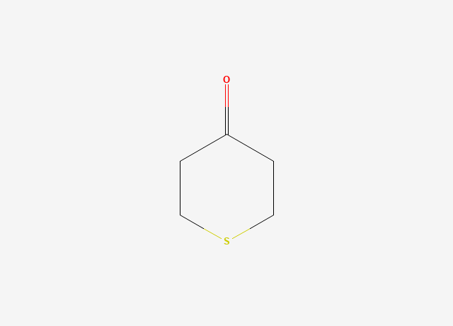 Tetrahydro-4H-thiopyran-4-one structure