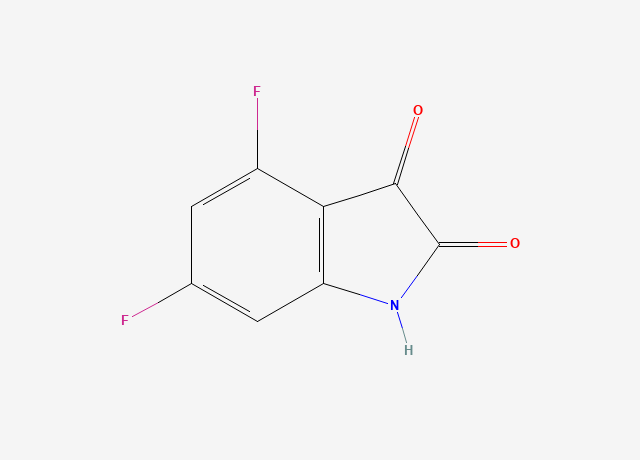 4,6-Difluoroisatin structure