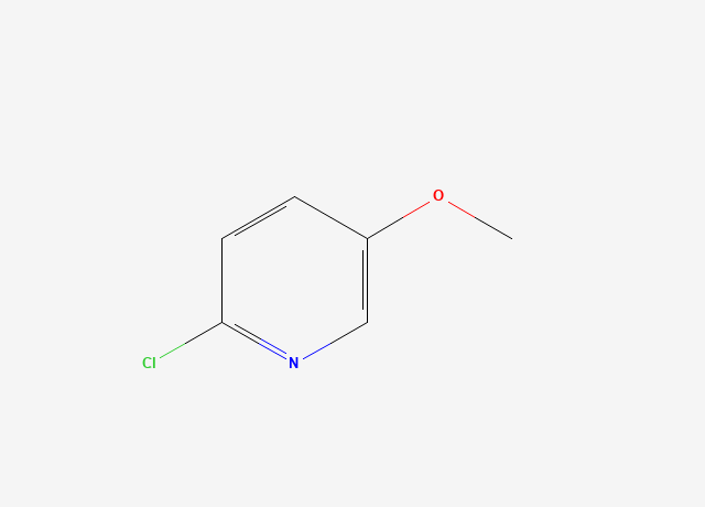 2-CHLORO-5-METHOXYPYRIDINE structure