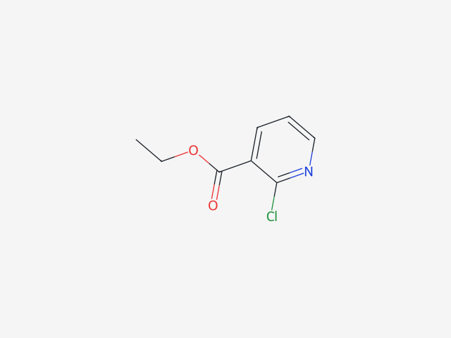 Ethyl 2-chloronicotinate structure