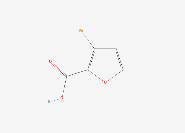 3-Bromofuran-2-carboxylic acid structure