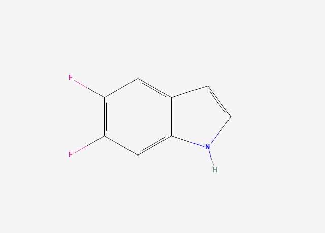 5,6-Difluoroindole structure