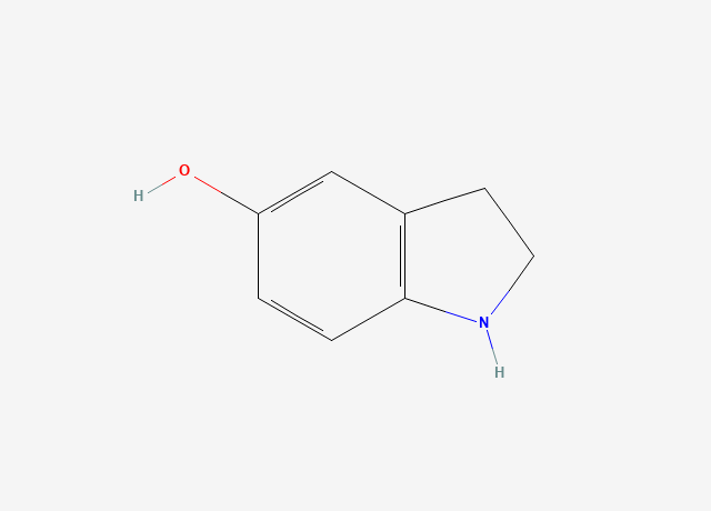 2,3-Dihydro-1H-indol-5-ol structure