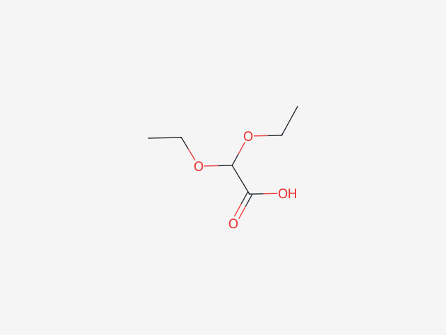 2,2-Diethoxyacetic acid structure