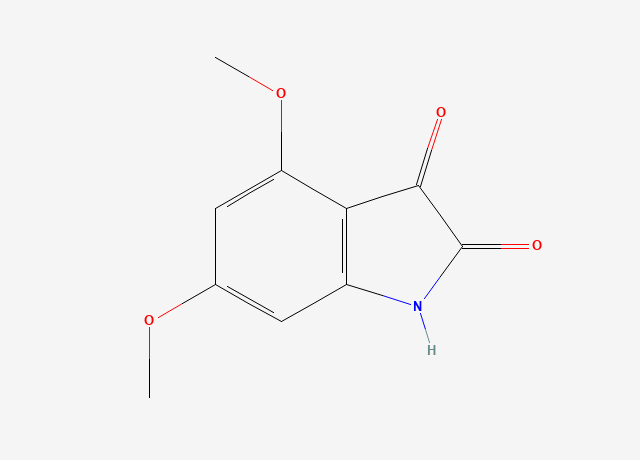 4,6-Dimethoxyisatin structure