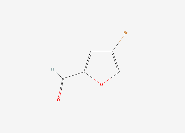 4-Bromo-2-furaldehyde structure