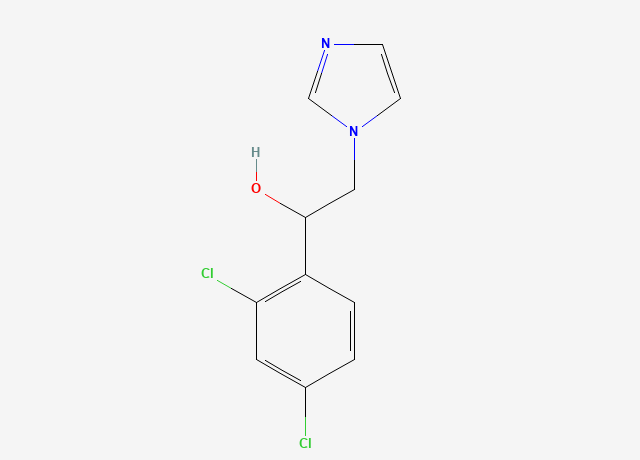 1-(2,4-Dichlorophenyl)-2-(1H-imidazol-1-yl)-ethanol structure