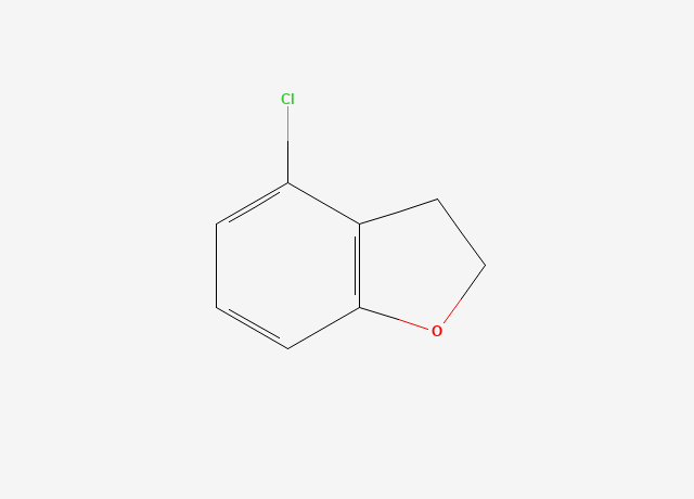 4-Chloro-2,3-dihydrobenzofuran structure