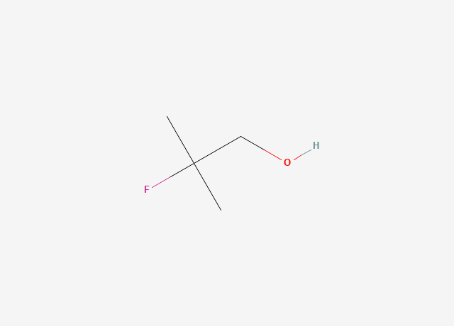 2-FLUORO-2-METHYL-PROPAN-1-OL structure