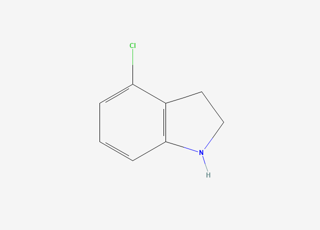 4-Chloroindoline structure
