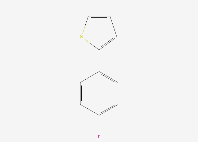 2-(4-FLUOROPHENYL)THIOPHENE structure