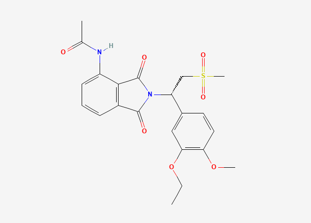 Apremilast structure