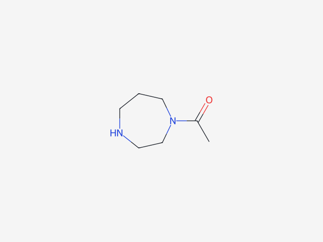 1-Acetylhomopiperazine structure