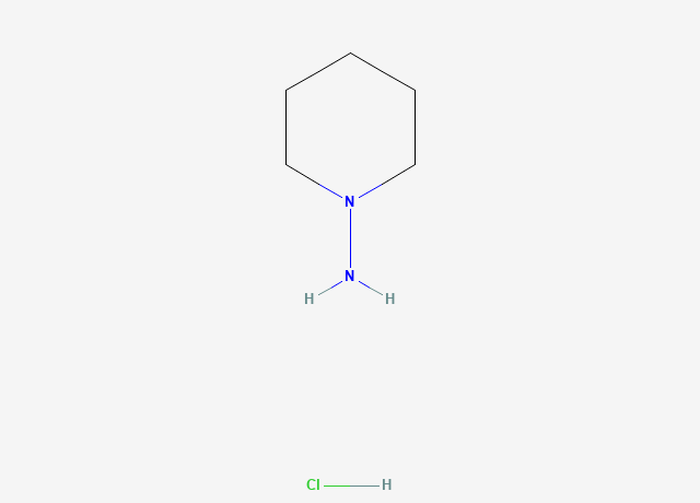 N-Aminopiperidine hydrochloride structure