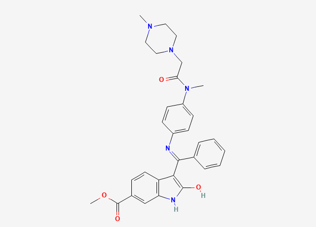 Nintedanib structure