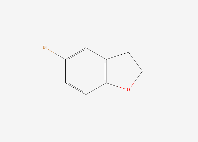 5-Bromo-2,3-dihydrobenzofuran structure