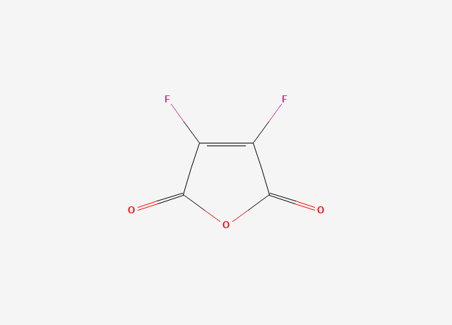 3,4-difluorofuran-2,5-dione 结构式