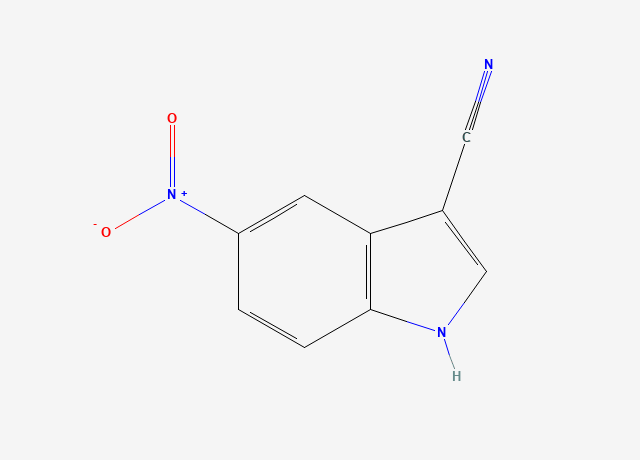 3-Cyano-5-nitroindole structure