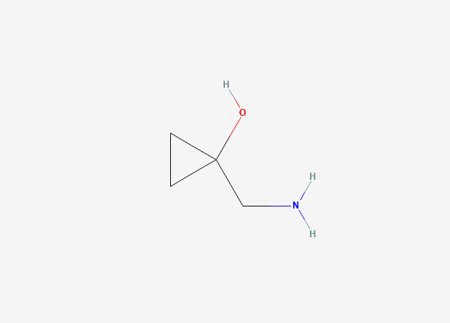 1-(AMINOMETHYL)-CYCLOPROPANOL structure