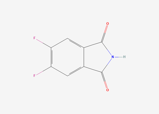 5,6-Difluoroisatin structure