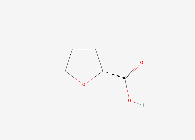 (R)-(+)-Tetrahydro-2-furancarboxylic acid structure