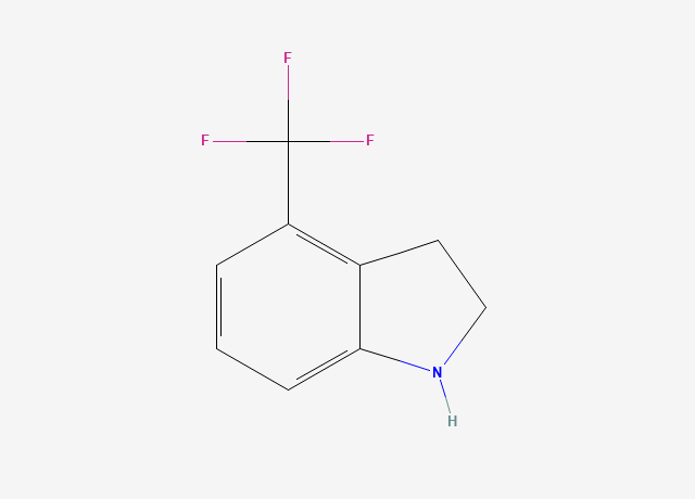 4-(Trifluoromethyl)-indoline structure