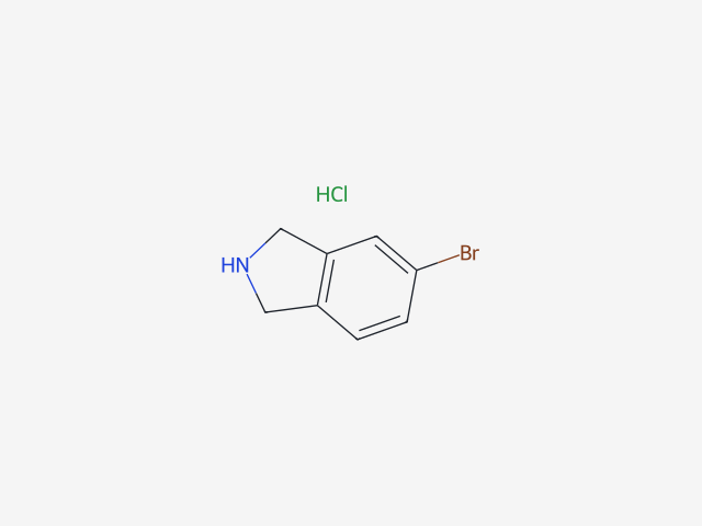 5-Bromo-2,3-dihydro-1H-Isoindole Hydrochloride structure